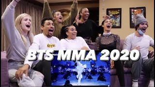 BTS at the 2020 MMA FULL REACTION WITH FRIENDS [upl. by Raynah]