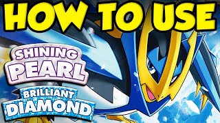 HOW TO USE EMPOLEON IN POKEMON BRILLIANT DIAMOND SHINING PEARL Pokemon BDSP Empoleon Moveset [upl. by Anaehs]