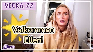 Välkommen Ellen Bergström och Niclas Lij  Ellen Bergström vecka 22 [upl. by Enelyak472]