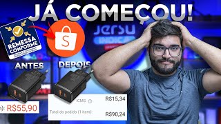 COMEÇOU A nova taxa de importação já está funcionando na SHOPEE Ainda vale a pena [upl. by Annaeirb]