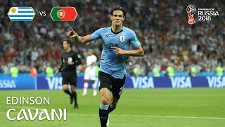 Edinson CAVANI Goal 2  Uruguay v Portugal  MATCH 49 [upl. by Regnig]