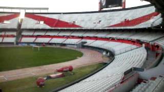 BARRIO BELGRANO MUSEO RIVER PLATE  PLATEA  VISTA HACIA LA CANCHA [upl. by Aciamaj629]