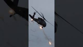 BLACKHAWK SHOOTING FLARES  AIRPOWER24 [upl. by Augustus]