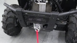 Pt2 How To Install A Winch On Your ATVUTV At DRays Shop [upl. by Anis915]