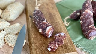 How to make Italian SALAMI CORALLINA from ROME [upl. by Tamis]