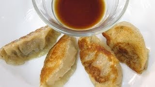 Potstickers  Steamed and Fried Pork Gyoza  PoorMansGourmet [upl. by Jacoba]