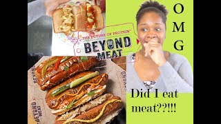 Beyond Sausages Mukbang Taste test Beyond Sausage [upl. by Sirromed70]