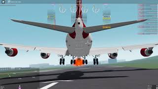 747 butter landing FlightLine [upl. by Clorinde242]