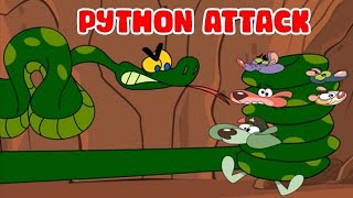 Rat A Tat  Python Cave  Comedy World  Funny Animated Cartoon Shows For Kids Chotoonz TV [upl. by Atwahs]