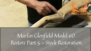 Glenfield Model 60 Part 5 Restoring The Stock [upl. by Itin]