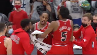 DeMar DeRozans GameWinner Answers Kyle Kuzma 😱 [upl. by Oulman]