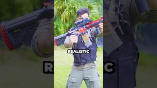 How Powerful Are Realistic Nerf Guns [upl. by Natsyrk143]