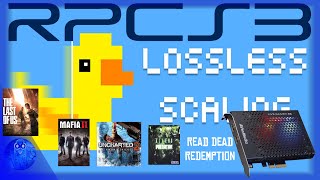 Lossless Scaling with RPCS3  Record 60fps with no frames dropped by using a Capture Card [upl. by Mahtal]