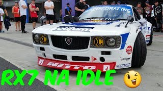 Mad Mike RX7 Idle sound😍 listen to madbul with headphones 👇 [upl. by Jelsma23]