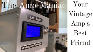 AmpManiac Demo  A Fully Adjustable Voltage Reducer for Vintage Amplifiers [upl. by Goldenberg]