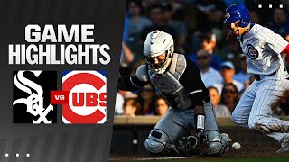 White Sox vs Cubs Game Highlights 6524  MLB Highlights [upl. by Nydnarb]