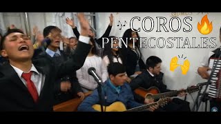 COROS PENTECOSTALES 🔥🙌🏻🎶  MEDIA VIGILIA VILLA BELÉN [upl. by Ttevi]