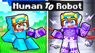 Having a ROBOT LIFE in Minecraft [upl. by Bethel]