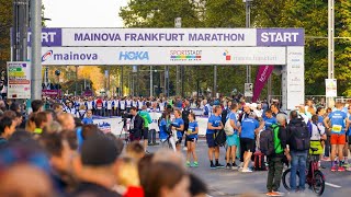 Der Mainova Frankfurt Marathon 2022 [upl. by Ahron591]