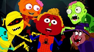 Spooky Finger Family  डरावना फिंगर परिवार  Hindi Nursery Rhymes For Kids By Tum Tum Kids Tv [upl. by Lull]