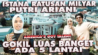 ISTANA PUTRI ARIANI RATUSAN MILYAR GOKIL ADA 5 LANTAI ADA GRAND PIANO grebekrumah [upl. by Oira729]