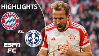 🚨 ABSOLUTE MADNESS 🚨 Bayern Munich DEMOLISHES Darmstadt 80  Bundesliga Highlights  ESPN FC [upl. by Dannye257]