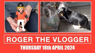 Five Day Vlog Part Four  Speed Cleaning Ocado Delivery Amazon Playmobil Figurine Unboxing [upl. by Drislane]