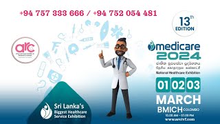 BMICH Medicare Expo2024 Srilanka  Colombo  1st March to 3rd March [upl. by Anitsrhc]