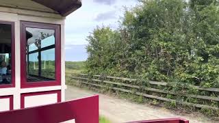 Bushmills to Giants Causeway aboard the Giants Causeway and Bushmills heritage railway [upl. by Calvina960]