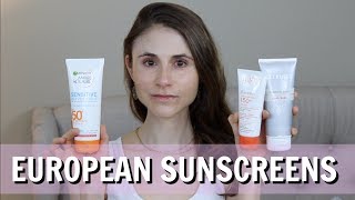 SUNSCREENS FROM EUROPE DR DRAY [upl. by Eliam]