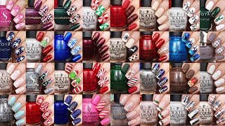 40 Easy Christmas Nail Art Ideas  40 Fall and Winter Nail Tutorials by NAILSBYCAMBRIA [upl. by Aner]