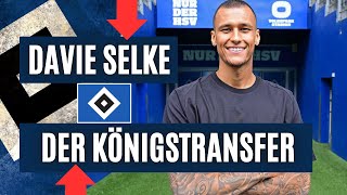 HSV Königstransfer Davie SELKE ist DA [upl. by Oriaj]