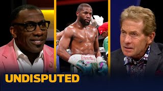 Floyd Mayweather vs John Gotti III fight ends in chaos after disqualification  BOXING  UNDISPUTED [upl. by Maya]