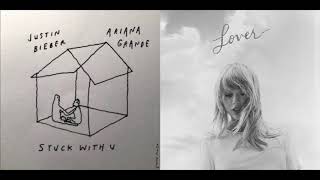 Stuck With U Lover Mashup Ariana Grande  Justin Bieber amp Taylor Swift [upl. by Dowlen]