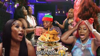 A CHAOTIC CHRISTMAS DINNER but its a mukbang [upl. by Ahs67]