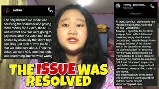 THE ISSUE WAS RESOLVED ✔️ ACCUSED OF BEING SCAMMER [upl. by Vaenfila]