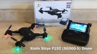 F192 SG900S GPS Drone Review [upl. by Fotina]