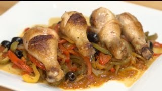 Recette facile de Poulet Basquaise [upl. by Abner]