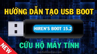 Cách tạo USB Boot đa năng bằng Hirens Boot cứu hộ máy tính mới nhất [upl. by Craig]