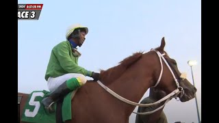 Javaniel Patterson Scores At Assiniboia Downs [upl. by Aiekal]