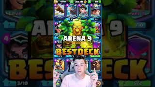 😃 BEST DECK for Arena 9  Clash Royale [upl. by Niffirg]