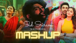 Sid Sriram Mashup  Telugu  Nikhil Musiq  sidsrirammusic [upl. by Ahsieki672]