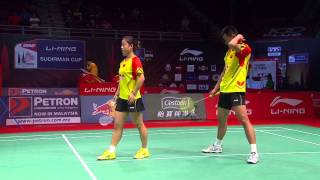 HD QF  XD  TAhmad  LNatsir INA vs Xu C  Ma J CHN  2013 Sudirman Cup [upl. by Oner349]