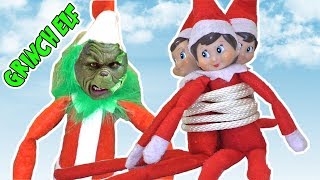 Bad Grinch Elf on the Shelf Steals Christmas [upl. by Joselow]