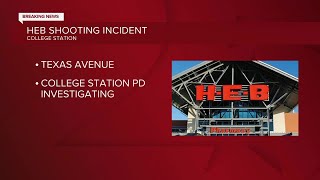 HEB SHOOTING INCIDENT IN COLLEGE STATION [upl. by Arihaj]