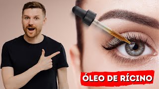 ÓLEO DE RÍCINO para seus olhos BLEFARITE CATARATA GLAUCOMA OLHOS SECOS INCHAÇOS [upl. by Holt]