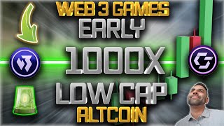 WEB3 GAMES 1000X EARLY LOW CAP NEW GAMING ALTCOIN ABOUT TO LAUNCH OFF MEGA HIGH POTENTIAL URGENT [upl. by Lelia]