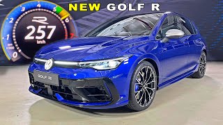 2025 VW Golf R MK85  REVIEW on AUTOBAHN [upl. by Euqinomad]