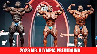 2023 Mr Olympia Top 3 Bodybuilding Prejudging Derek Hadi and Samson [upl. by Moir]