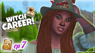 this mod adds a WITCH career in The Sims🧙‍♀️ The Sims 4 Realm of Magic 7🔮 [upl. by Bracci]